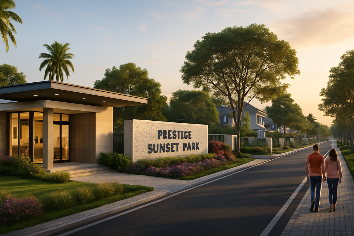 Prestige Sunset Park – Premium Villa Plots on IVC Road, North Bangalore